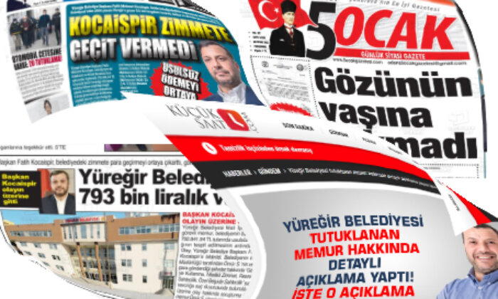 adanamuhalif.com yazar, Adana medyası takip eder