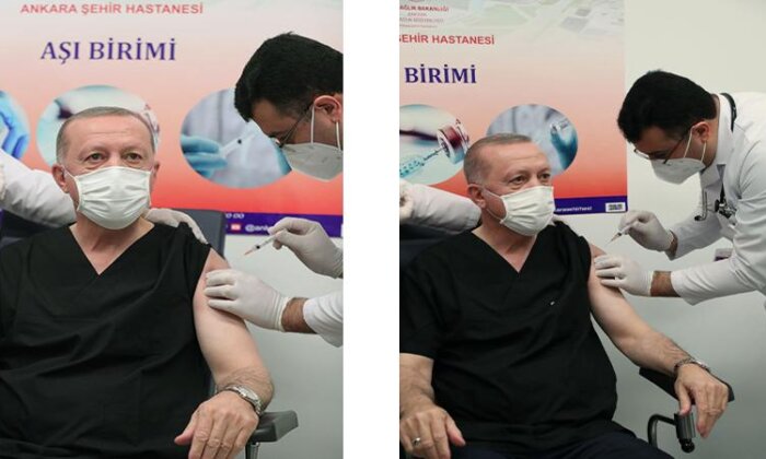 Cumhurbaşkanı Recep Tayyip Erdoğan Koronavirüs aşısı oldu