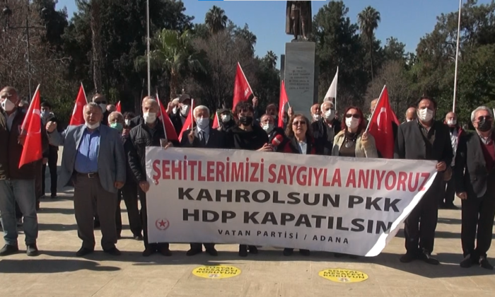 Vatan Partisi Adana İl Başkanı Selver Kaplan: HDP kapatılsın