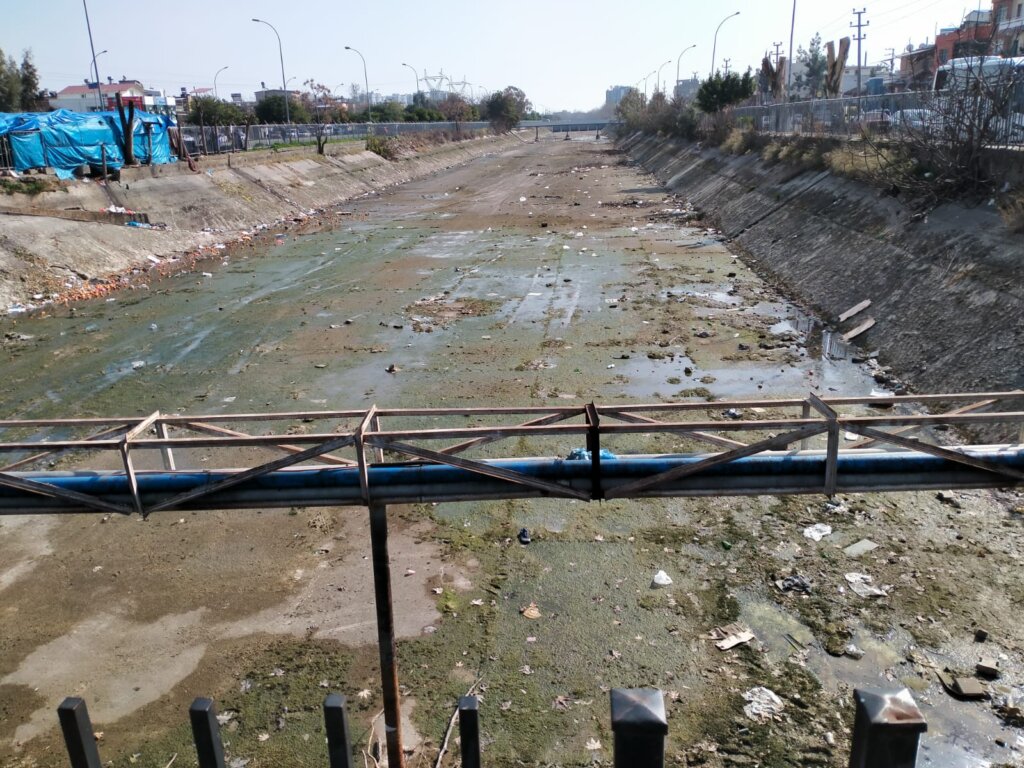 DSİ’nin sulama kanallarından manzaralar!