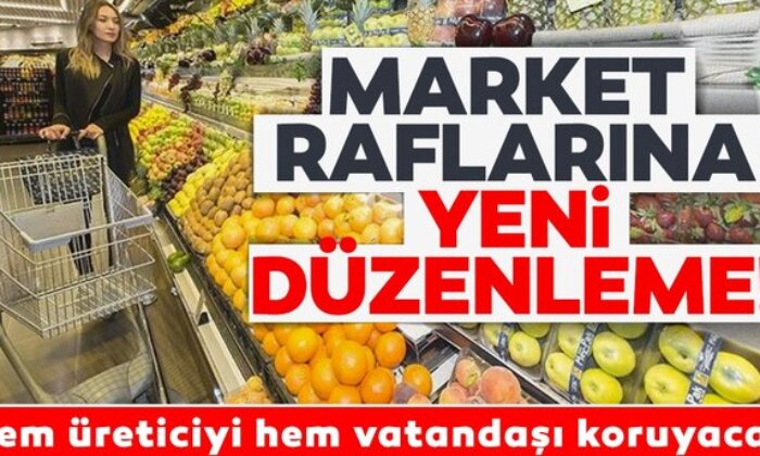 Market raflarını yeni düzenleme; 138 sayfalık rapor hazırlandı
