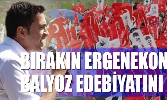Ergenekon Balyoz Edebiyatını Bırakın