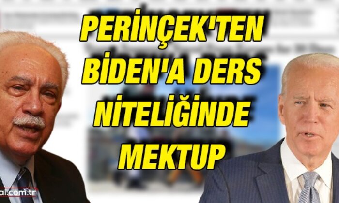 Perinçek’ten Biden’a ders niteliğinde mektup