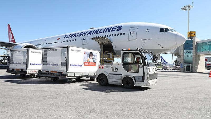Çin’den gelen yeni aşılar Türkiye’ye ulaştı