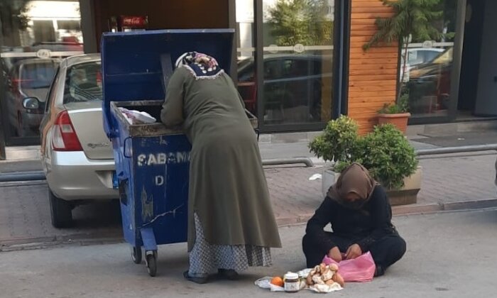 Çöpten karın doyurmak!