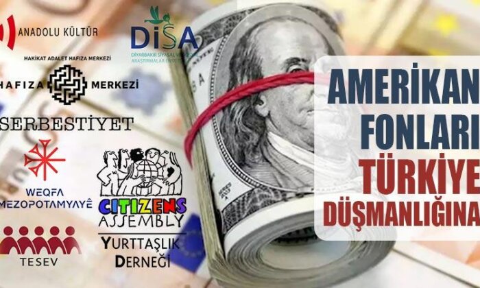 Amerikan fonları Türkiye düşmanlığına