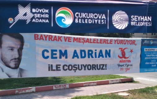 CHP’li  belediyeler, Atatürk ile değil Cem Adrian ile coşuyor! / Editör’den