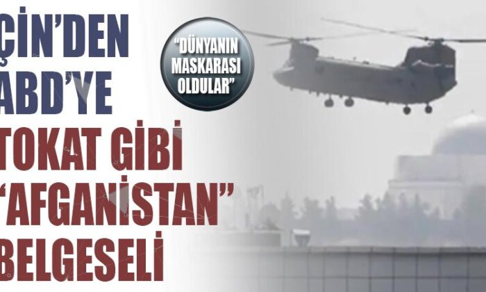 Çin’den ABD’ye ‘Soygun’u anımsatan belgesel: Dünyanın maskarası oldular