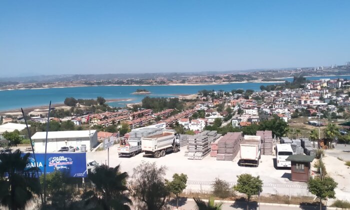 En güzel bulvarın en güzel yeri; Şantiye
