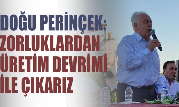 Doğu Perinçek: Zorluklardan Üretim Devrimi ile Çıkarız
