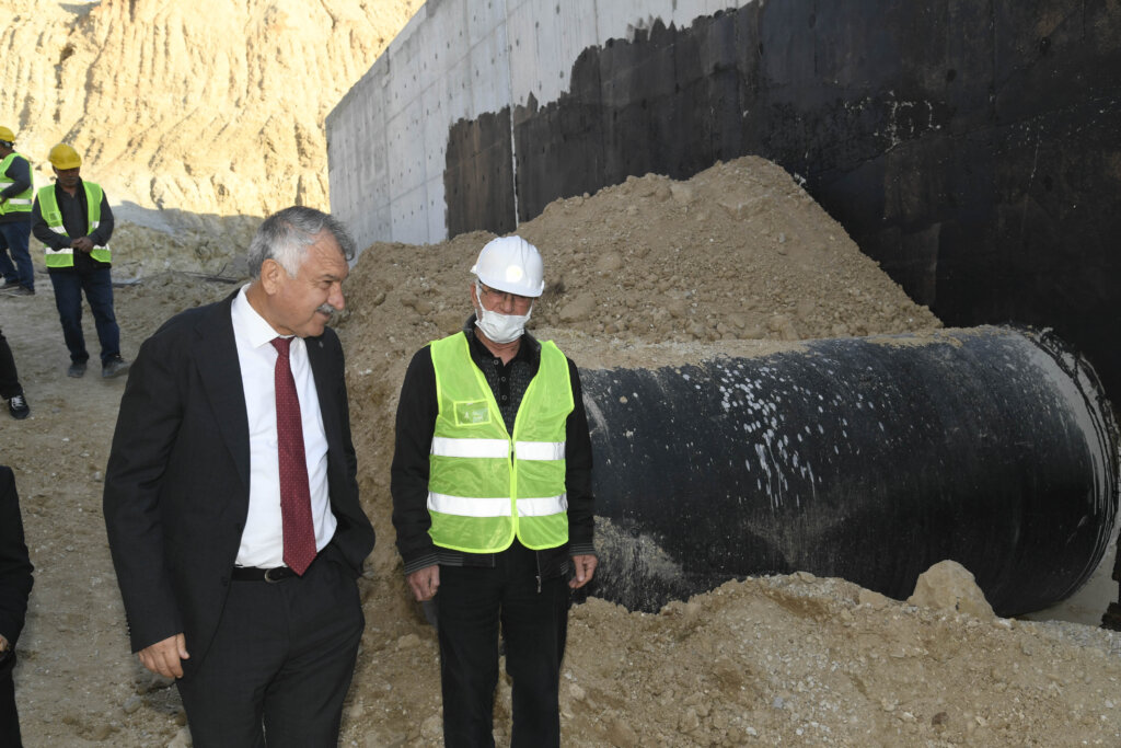 Sarıçam ve Yüreğir halkı için 15 bin tonluk dev su deposu inşa ediliyor