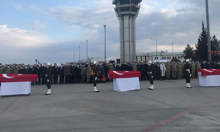 Şehitlere veda…