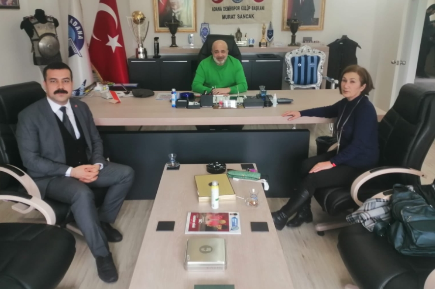 Vatan Partisi İl Başkanı Suseven ve MKK Üyesi Kılıçay, Sancak’ı ziyaret etti