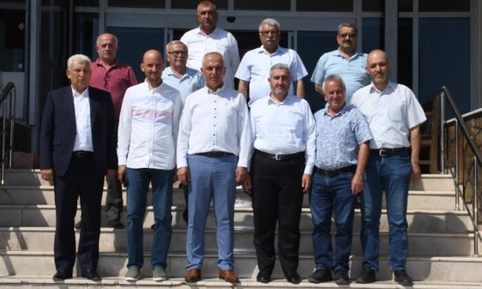 ASKON yönetiminden Adana ESOB Başkanı Göger’e hayırlı olsun ziyareti