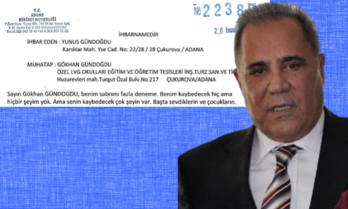 Yunus Gündoğdu’dan torunlarına tehdit!