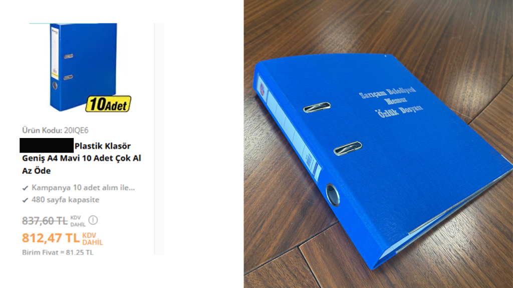 Sarıçam Belediyesi’nde klasör dosya alımı tartışma yarattı