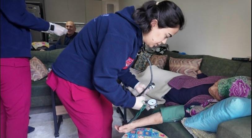 Sarıçam’da sağlık, evlerin kapısında!