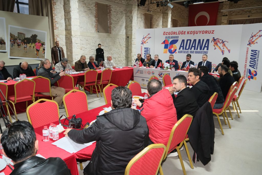 16. Uluslararası Adana Kurtuluş Yarı Maratonu 11 Ocak Pazar günü yapılacak.