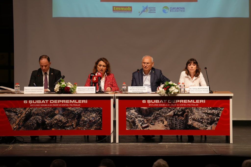 6 Şubat depremlerinin 3. yılında “Dirençli Kentler” paneli