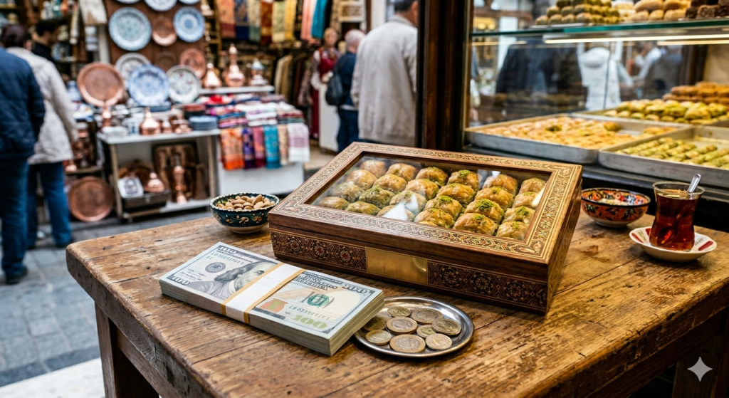 Rüşveti “Baklava kutusu”nda vermişler!