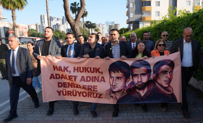 Hak, hukuk ve adalet için “Denizlere” yürüdüler!