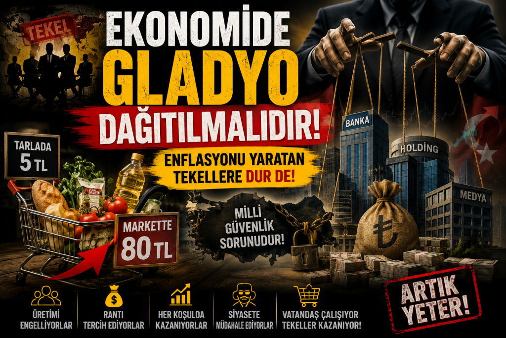 Ekonomide “Gladyo” dağıtılmalıdır!
