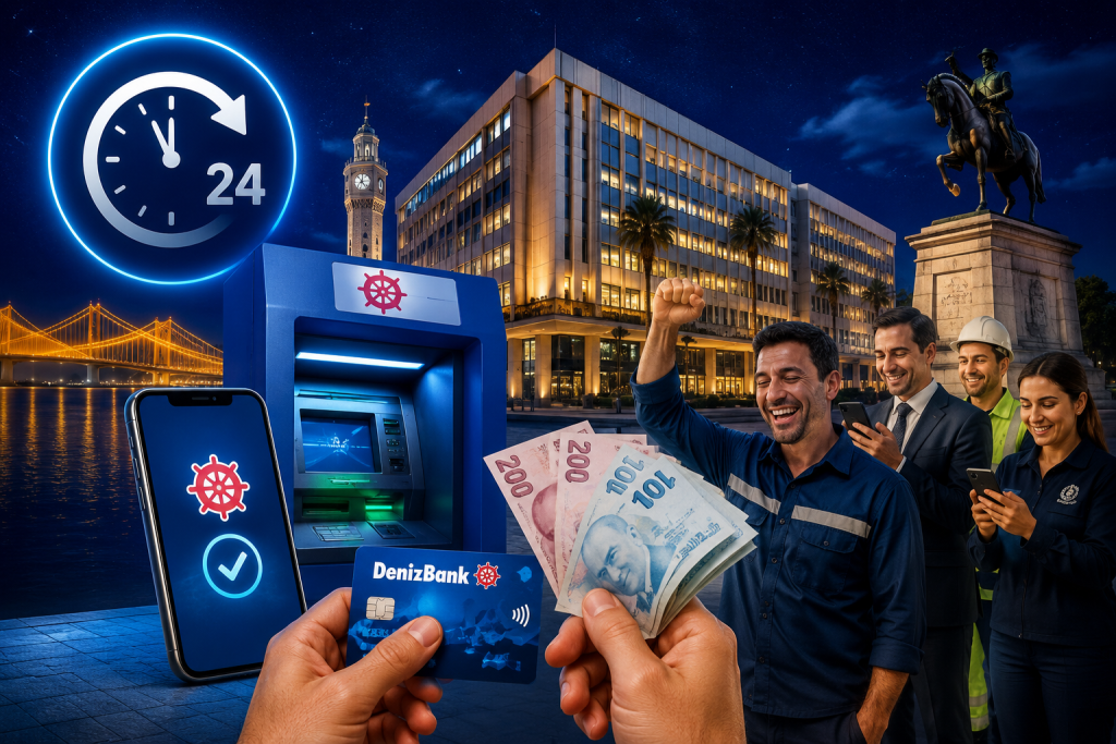 DenizBank promosyonu 55 bin lira, bu gece Büyükşehir çalışanının hesabına yatıyor!