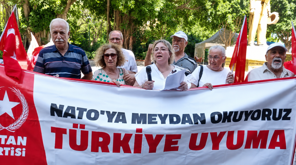 Vatan Partisi İl Başkanı Karahan: NATO, güvenlik değil, tehdit kaynağıdır