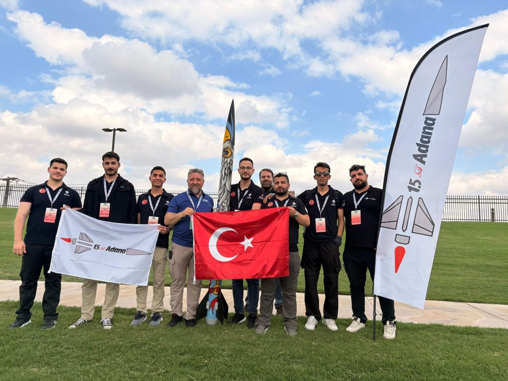 Çukurova Üniversitesi 1.5 Adana Roket Takımı’ndan uluslararası başarı