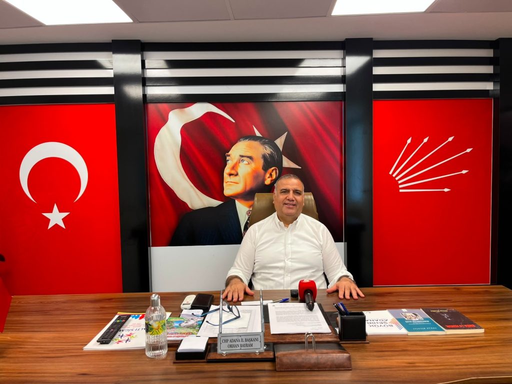 CHP Adana İl Başkanı Orhan Bayram’dan AK Parti İl Başkanı Mustafa Özkan’a cevap!