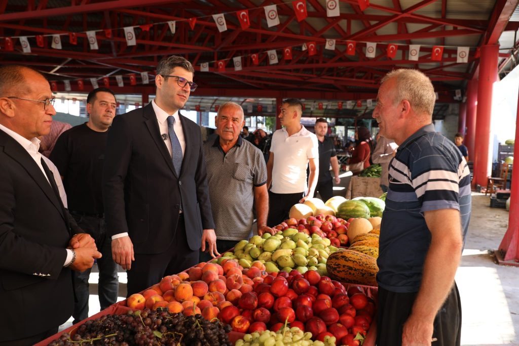 AK Parti İl Başkanı Özkan, sahaya indi!