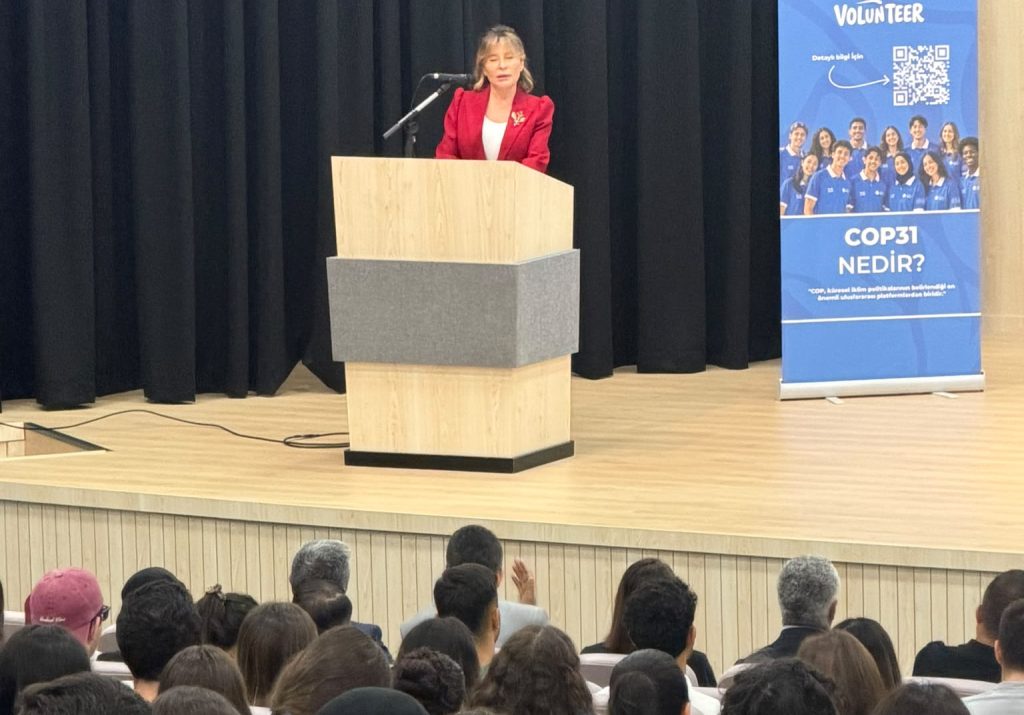 Filiz Kepme’den COP31 gönüllüsü gençlere; Konferans bitecek peki 21 Kasım’da ne değişecek?